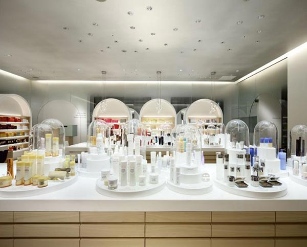 資生堂化妝品展廳設計圖02